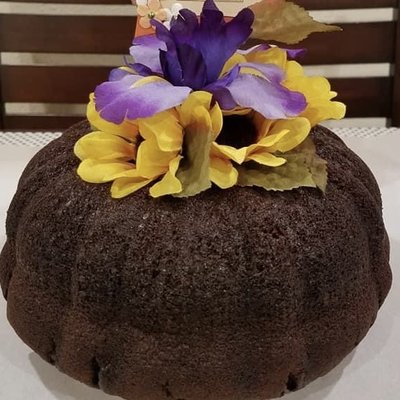 Simple Chocolate Cake (whole bundt)