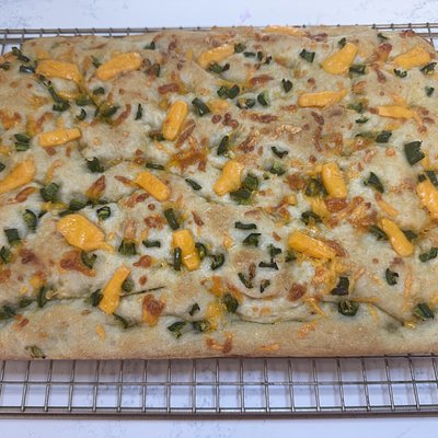Focaccia (Jalapeno Cheddar)