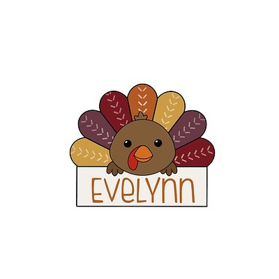Personalized Turkey 