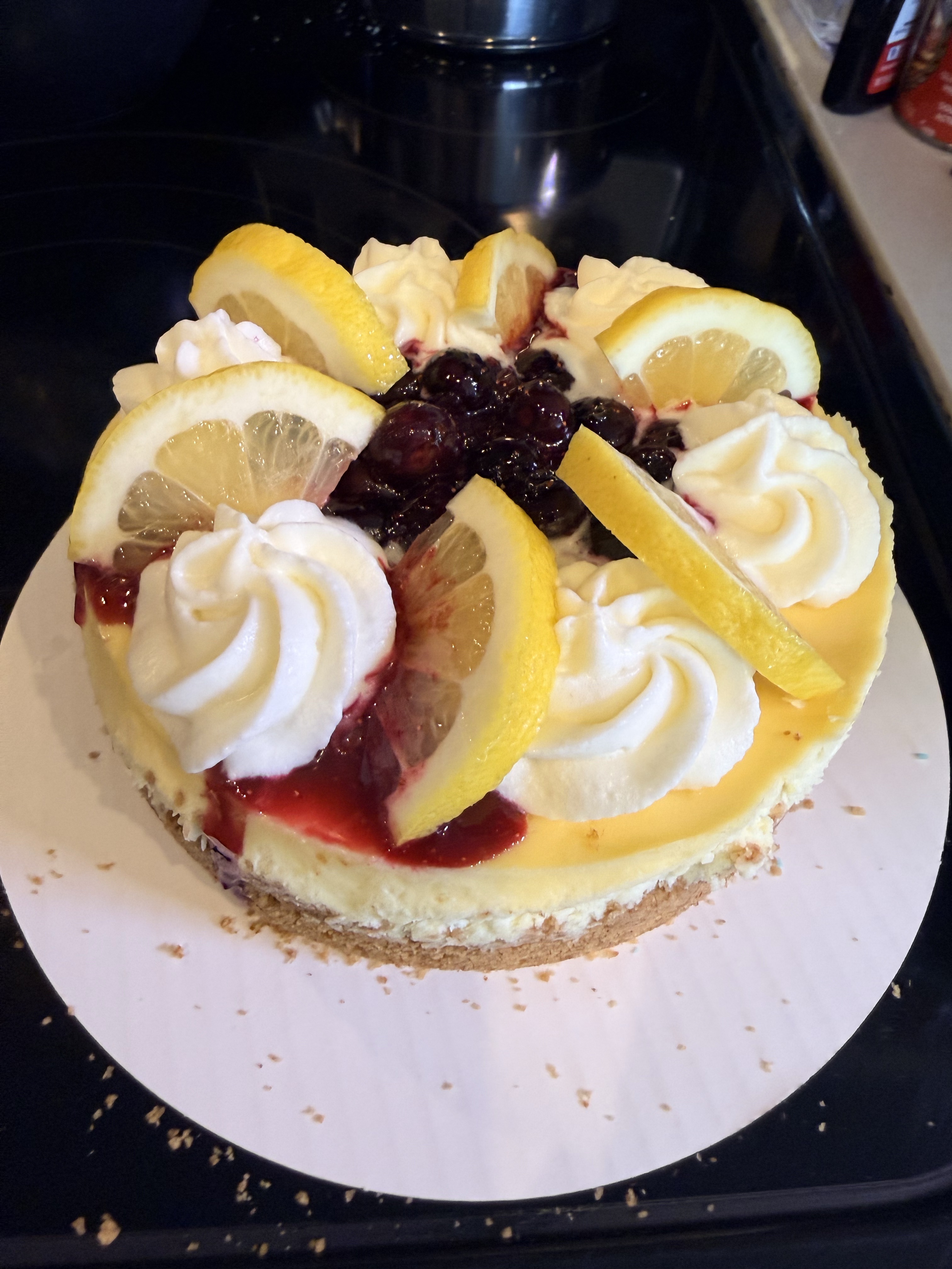 Lemon Blueberry Cheesecake 6 Inch