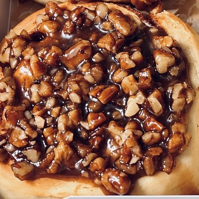 Caramel Pecan Cinnamon Rolls