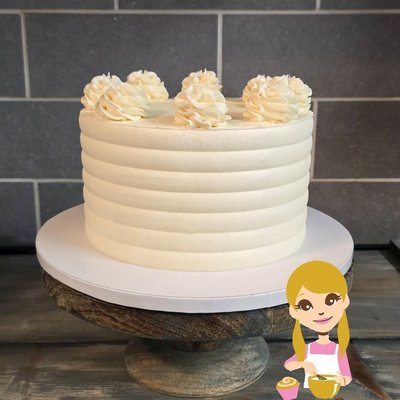 6inch Round Cake 12 Servings