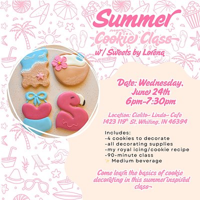 Summer Cookie Class-June 24th
