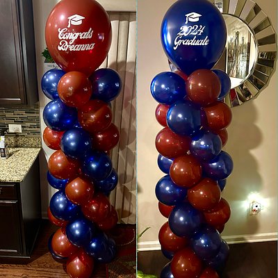 2 Custom balloon Columns 