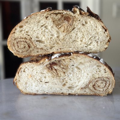 Sourdough Cinnamon Roll Sourdough Bread 