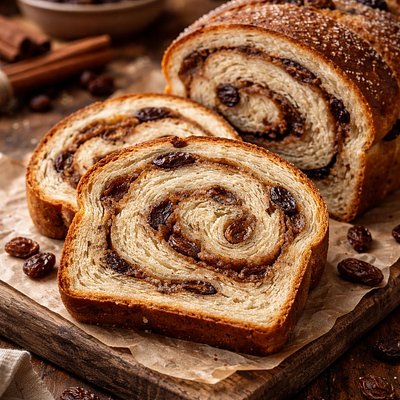 Cinnamon Raisin Bread