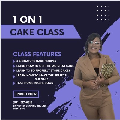 1 On 1 Cake Class 