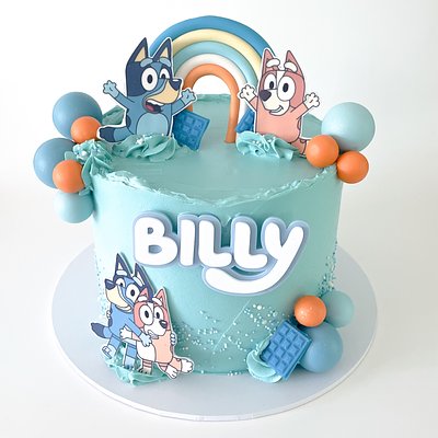 Bluey & Bingo Cake