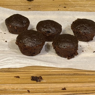 Sourdough Mini Chocolate Muffins