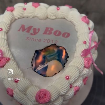 6 Inch Burn Cake (small)