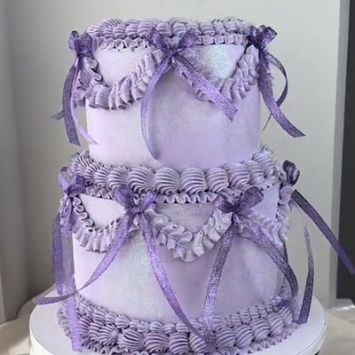 Celestial Tier-6in & 8in Tiered Cake 