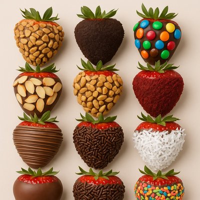 Variety Handipped Strawberries 