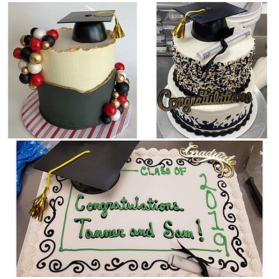 Custom Graduation Cake