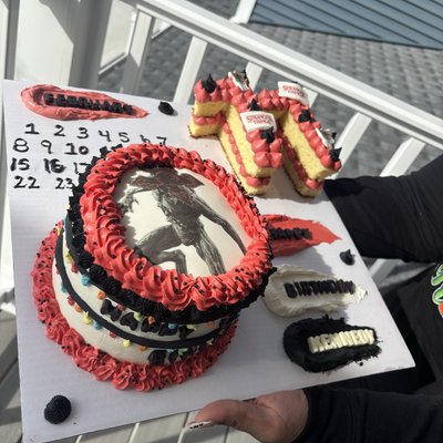 Calendar Cake Board 