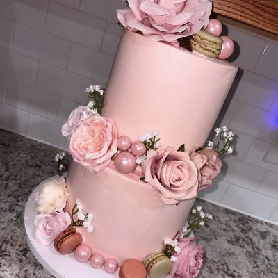 Custom 2-Tier Cake