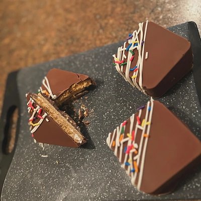 Chocolate Covered Smores 