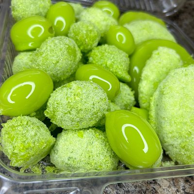 Candied Grapes & Pineapples