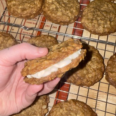 6 Pack- Sourdough Oatmeal Cream Pie Cookies