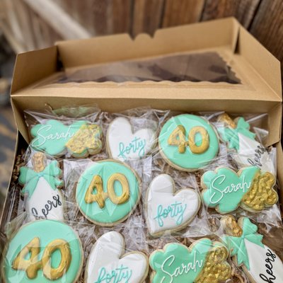 Decorated Sugar Cookies FUNFETTI Flavor