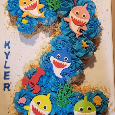 Number/Letter Cakes