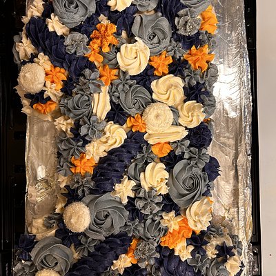 Sheet Cake Decorated As Requested 