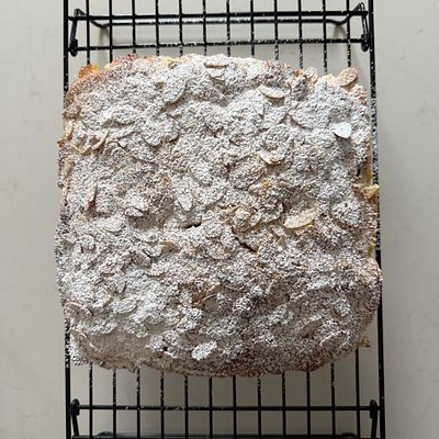Almond Croissant Sourdough Focaccia - Half Slab