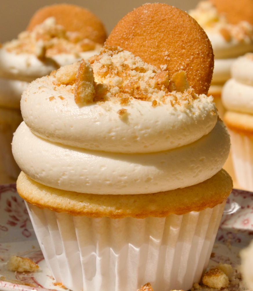 Banana Pudding Cupcakes 