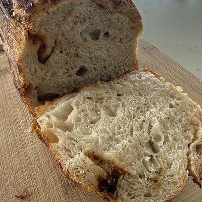 Italian Garden Sourdough Sandwich Bread 