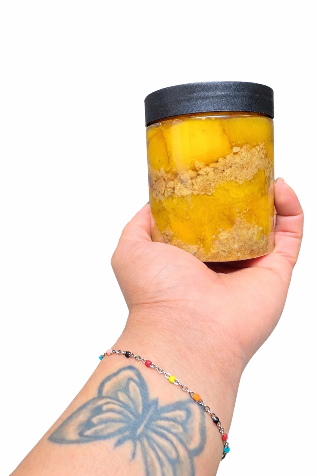 Not Yo Granny’s Peach Cobbler