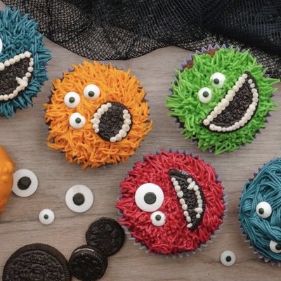 Monster Cupcakes