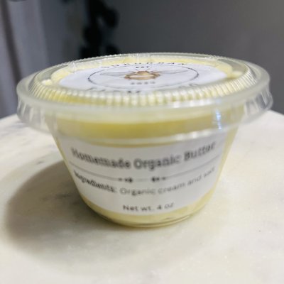 Homemade Organic Butter