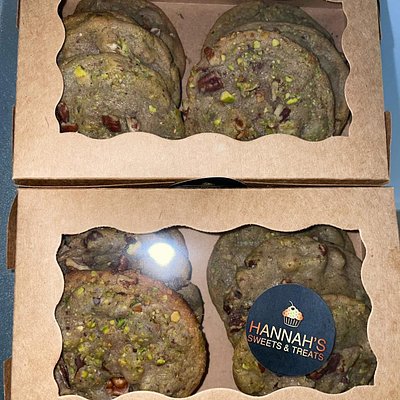 1 Dozen Chocolate Chip Pistachio Cookies 