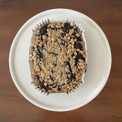 Coffee Toffee Crunch Brownie