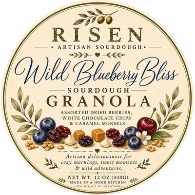 Wild Blueberry Bliss Granola