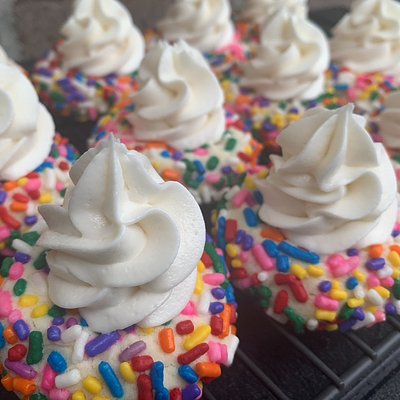 Sprinkled Thumbprints- 1 dz. boxed