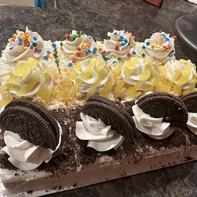 1/8 sheet- Sampler Sheet Cake