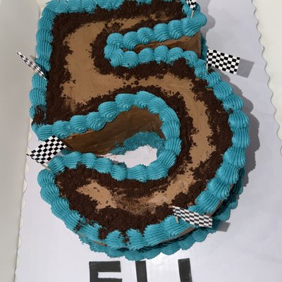 2-Layer Number Cake 12-Inch