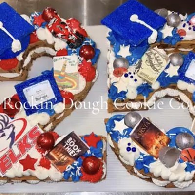 Custom Themed Cookie Cakes