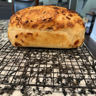 Hot Honey Asiago Sourdough (9*5 Loaf Style) 