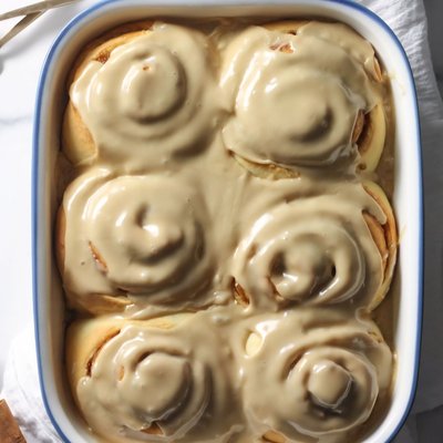 6 Pack Maple Cinnamon Rolls 
