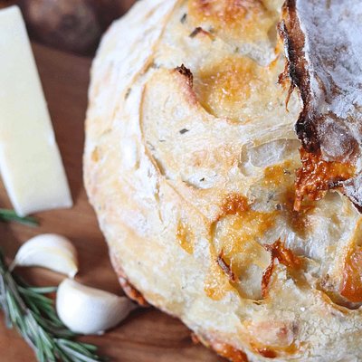Rosemary Garlic Sourdough