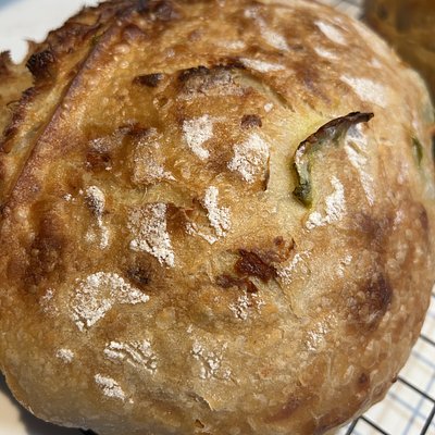 Fire and Axe Jalapeño Cheddar Loaf