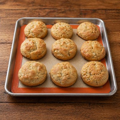 Sourdough White Chocolate & Macadamia Cookies 