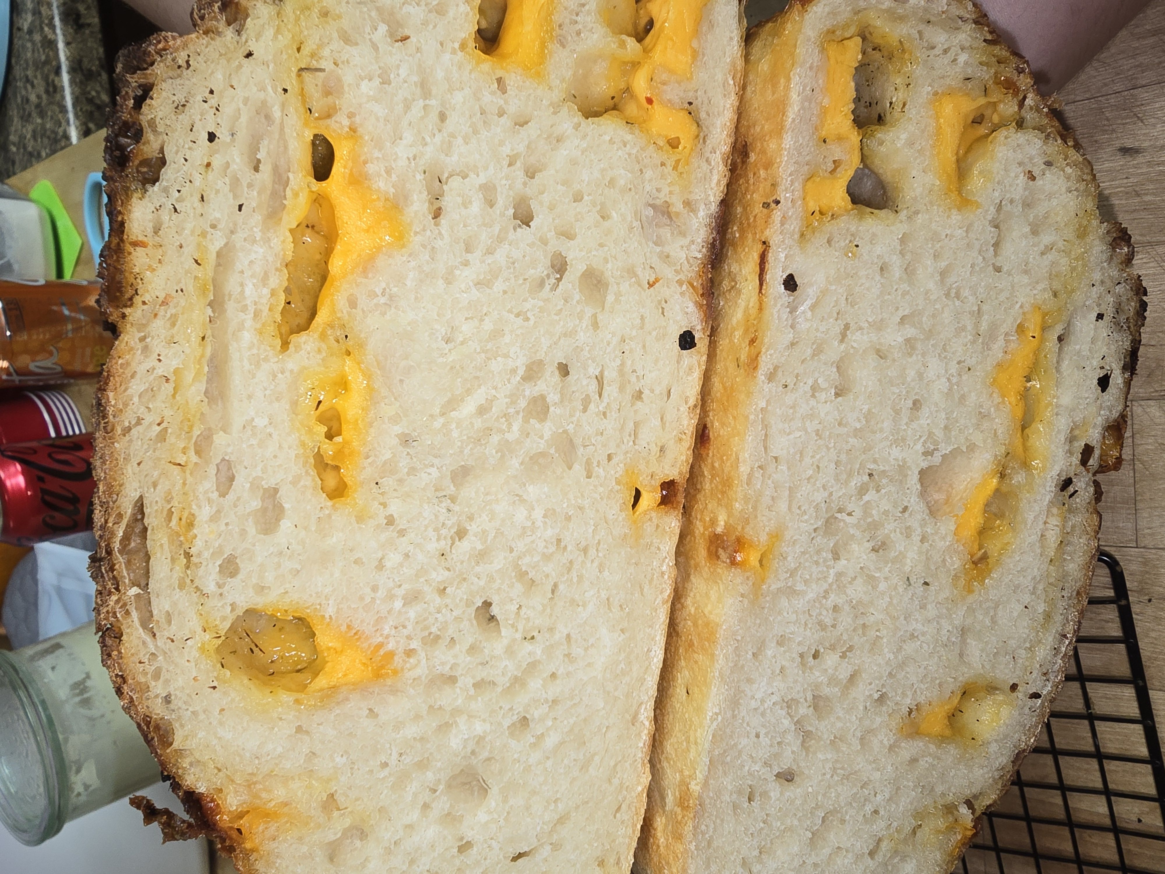 Italian Herb & Cheese Sourdough 