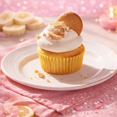 Bountiful Banana Pudding Cupcakes