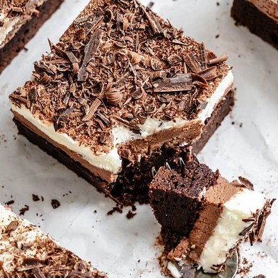 French Silk Brownies