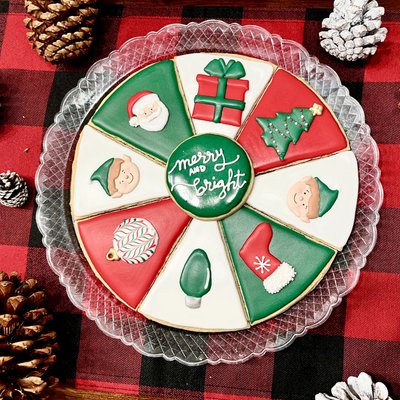 9” Christmas Sugar Cookie Pie