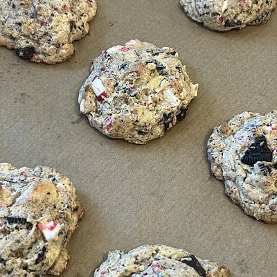 Peppermint Bark Cookies