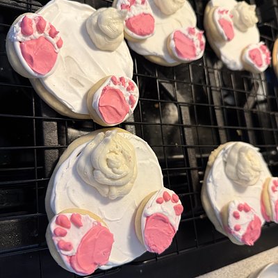 Bunny Butt Cookies 