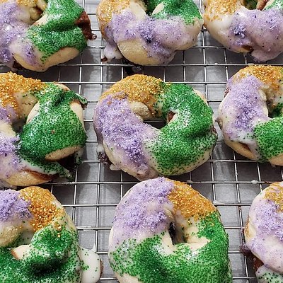 Dozen King Cake Cookies 